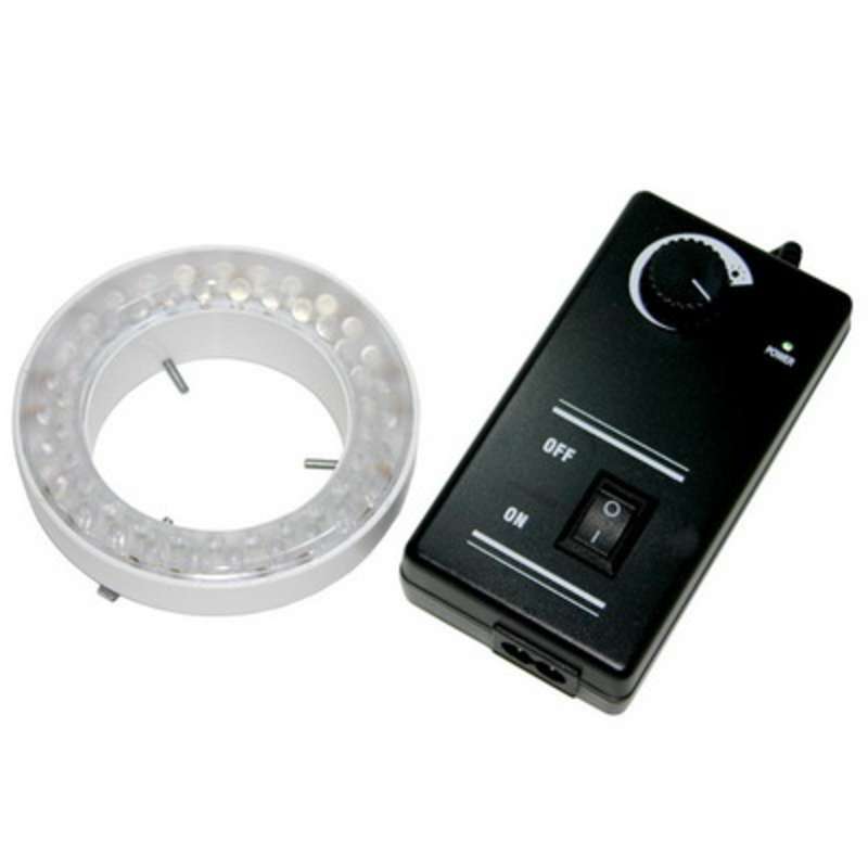 SX Series LED Ring Light Illuminator, Includes Control Box and 115VAC Mains Lead